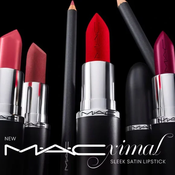 Mac Cosmetics Sleek Satin Lipstick Myth Neutral Nude Brand New in Box Authentic - Picture 8 of 10